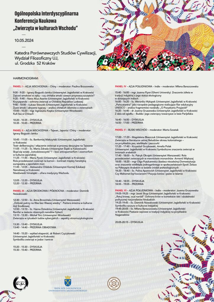 program konferencji zwierzęta